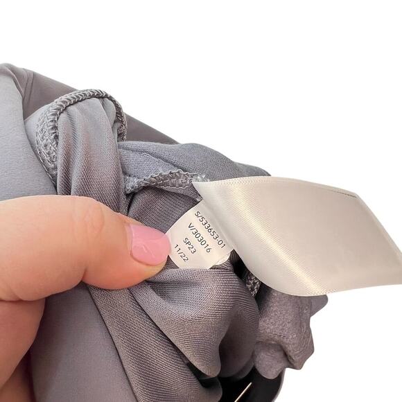 Athleta Seasoft Pants‎ in Gray Wide Leg Size XL - Picture 15 of 15